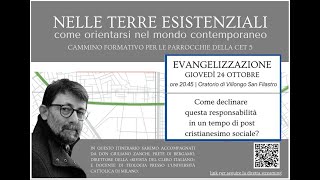 NELLE TERRE ESISTENZIALI EVANGELIZZAZIONE Giovedi 24 Ottobre 2024 ore 2045 [upl. by Janos]