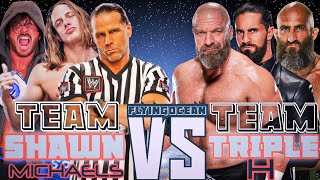 FULL MATCH  TEAM Triple H vs TEAM Shawn Michaels  WWE Extreme Rules  wwe wwe2k24 [upl. by Land]