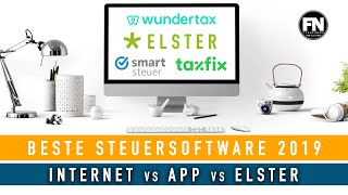 Beste Steuersoftware 2019 Internet vs App vs Elster  Steuersoftware Vergleich 2019 Steuerprogramm [upl. by Apicella]