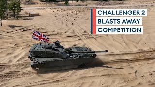 UKs Challenger 2 triumphs in Nato tank competition [upl. by Zelikow]