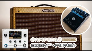 hotone ampero 2 ii  fender tweed  marshall bluesbreaker pedal HotoneAudio [upl. by Arondel438]