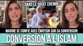 MARINE EL HIMER CONVERTIE À LISLAM ELLE SE CONFIE COMME JAMAIS ☪️🤲🏼 quotÇA MEST TOMBÉ DESSUSquot [upl. by Marka]