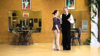 Foxtrot Lesson 9 Right RockTurn [upl. by Dyrrej]