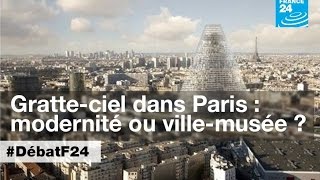 Urbanisme à Paris  la Tour Triangle objet de controverse  DébatF24 Partie 2 [upl. by Past404]