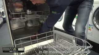 siemens vaatwasser sn25d800 productvideo uitleg wasmachinenl 2013 [upl. by Norahc]