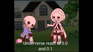 Undertale react to underverse 00 and 01 by jael peñaloza [upl. by Cannice545]