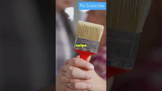 Cleaning paintbrush lifehack you need to know [upl. by Berny769]