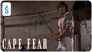 Cape Fear 1991  Scene Kerseks three hired thugs accost and beat Max with chains and pipes [upl. by Apostles]