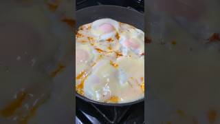 Making Menemen menemen breakfast breakfastideas food vegetables eggs nyc nycrestaurants [upl. by Eirena]