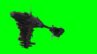 Nebulon B Escourt Frigate Star Wars Green Screen 3D intro 1080p [upl. by Nyral757]