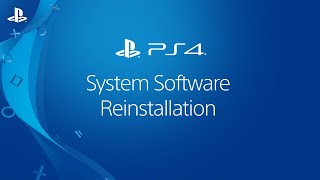 Reinstalling System Software  PS4 [upl. by Qiratla]