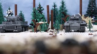 Lego WW2 stop motion Battle of the Bulge [upl. by Ardussi]