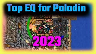 Top EQ Paladin  Tibia 2023 [upl. by Anauqahc]