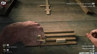 RDR2 ITA  SFIDA SCOMMETTITORE 5  3 Round vinti a domino senza pescare tessere [upl. by Nnaear370]