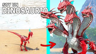 LA HISTORIA DEL DINOSAURIO HYDRA DRAGÓN Evoluciono y robo el poder de Kaiju ARK Soy un Dinosaurio [upl. by Rox]