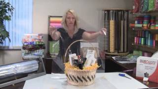 Premier Packaging  How to Make a Gift Basket [upl. by Prevot]