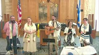 Community Shabbaton with MusicianinResidence Yoel Sykes Nava Tehila [upl. by Anyaj]