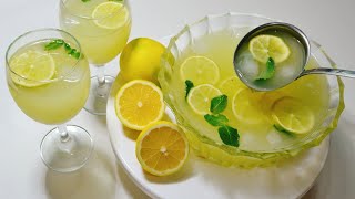 Jus de citron fait maison sans colorant sans arome 100 naturel [upl. by Zetrauq]