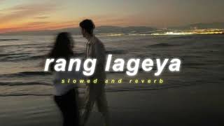 Ke Rang Lageya Ishq Da  Rang Lageya  Slowed amp Reverb   Mohit Chauhan  Lofi Version [upl. by Pritchett]