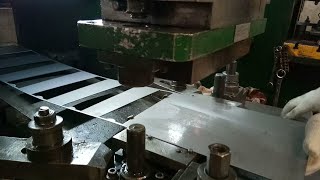 Sheet Metal Blanking Process no 0059 [upl. by Desai]