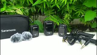 Mic Wireless Yang Bagus Untuk Vlogger Saramonic Blink 500 ProX Q20 [upl. by Godliman]