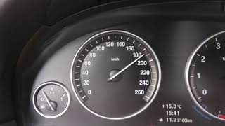 BMW 535i xDrive F10 разгон acceleration 0100 0200 [upl. by Ardnosac]