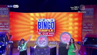 Sorteo Telebingo Triple Dom 080924  EN VIVO [upl. by Porty]