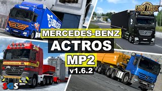 ETS2 148 MercedesBenz Actros MP2 v162 by Dotec3D [upl. by Vachel]