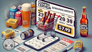 CERVEJA LENTA NEWS 248  33 DOS CONSUMIDORES COMPRAM CERVEJA SEMANALMENTE [upl. by Henrie]