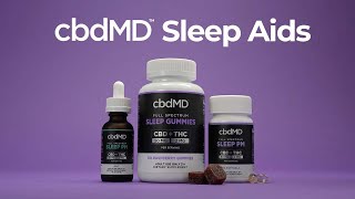 cbdMD Sleep Aid Products [upl. by Attolrac]