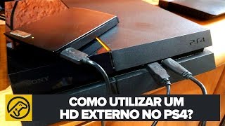 DICA COMO USAR HD EXTERNO NO PS4 [upl. by Assilen]