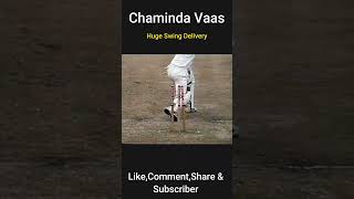 Chaminda Vaas Huge Inswing Delivery 🔥🔥🔥👉 [upl. by Semele]