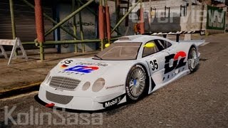 GTA 4EFLC MercedesBenz CLK LM 1998 [upl. by Cuthburt]