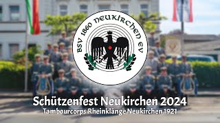 Schützenfest Neukirchen 2024  Sonntag quotErinnerungen an Rigaquot mit dem Musikverein Holzheim [upl. by Annam774]