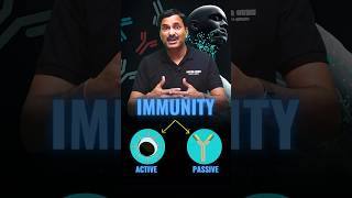 Active Vs Passive Immunity immunity biology foryou shorts [upl. by Cahan]