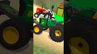 Aaj to Bhola ka tractor fas Gaya John Deere Ne nikal Diya viralshort shortsfeed [upl. by Allets]