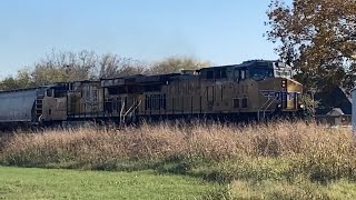 Union Pacific MFWWT with Ex SP Leader amp Trailing Rebuild at Boyd TX November 26 2024 [upl. by Riedel]