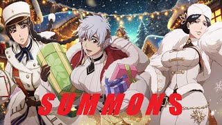 Bleach Brave Souls TYBW CHRISTMAS ISANE  RETSU  NEMU Summons [upl. by Henricks]