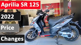 Aprilia SR 125 New Model 2022 Review  Aprilia SR 125 2022 [upl. by Fayola]