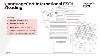 Assessing IESOL B1 Listening amp Reading [upl. by Eetnwahs]