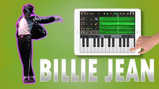 Michael Jackson  Billie Jean Mashup on iOS Garageband [upl. by Araldo155]