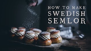 How to make Swedish Semlor  Swedish Semla Recipe [upl. by Drofub]