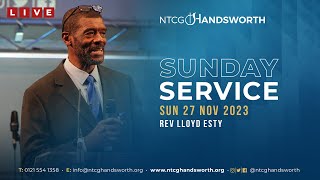 Sunday Service 27th November 2023  Rev Lloyd Esty  NTCG Handsworth [upl. by Ummersen]