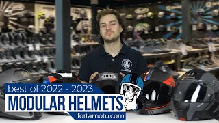 5 BEST Modular Helmets of 2023  FortaMotocom [upl. by Nesmat]