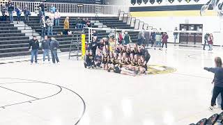 Thompson Valley Volleyball versus Mullen HS 1192024 [upl. by Nnaitsirhc]