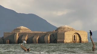 Flooded 16th century church resurfaces in Mexico due to drought [upl. by Trina]