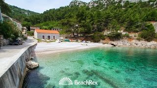 beach Bristova island Hvar Bogomolje Croatia [upl. by Sedicla]