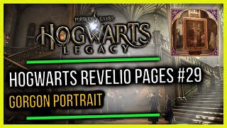 Hogwarts Castle Field Guide Revelio Pages 29 Gorgon Portrait [upl. by Blaine]