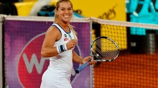 2016 Mutua Madrid Open First Round  Dominika Cibulkova vs Agnieszka Radwanska  WTA Highlights [upl. by Aihsirt]