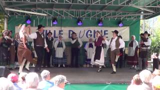 Cru de Paille Les filles du village Ugine Fête des Montagnes [upl. by Etiuqal]